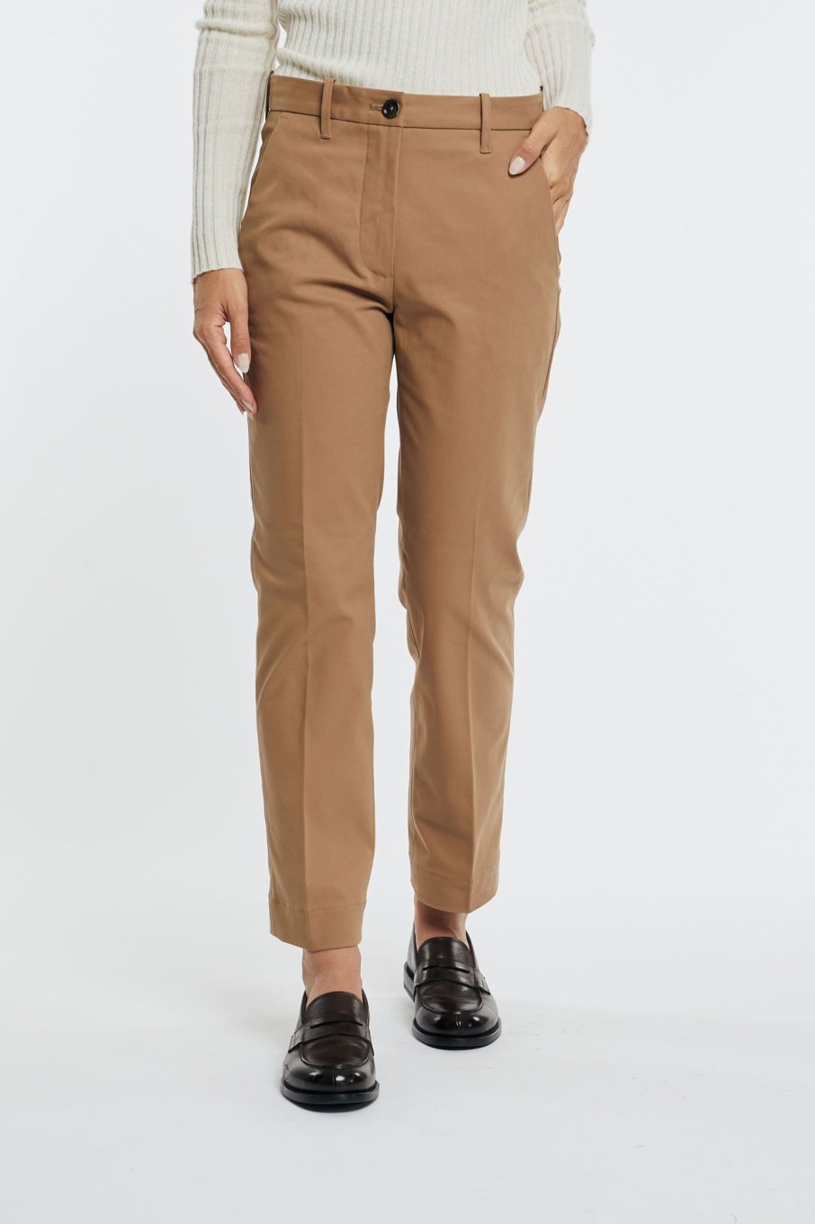 Donna nine in the morning Pantaloni | Pantalone Beige Donna