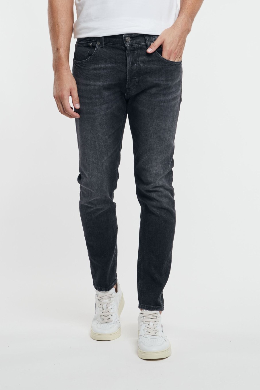 Uomo dondup Jeans | Jeans Dian Multicolor Uomo 92892-25919