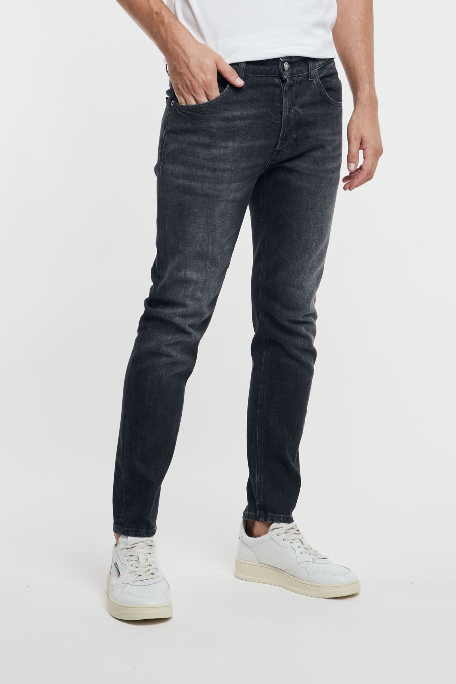 Uomo dondup Jeans | Jeans Dian Multicolor Uomo 92892-25919