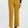 Donna incotex Pantaloni | Pantalone Arlys Cotone Giallo