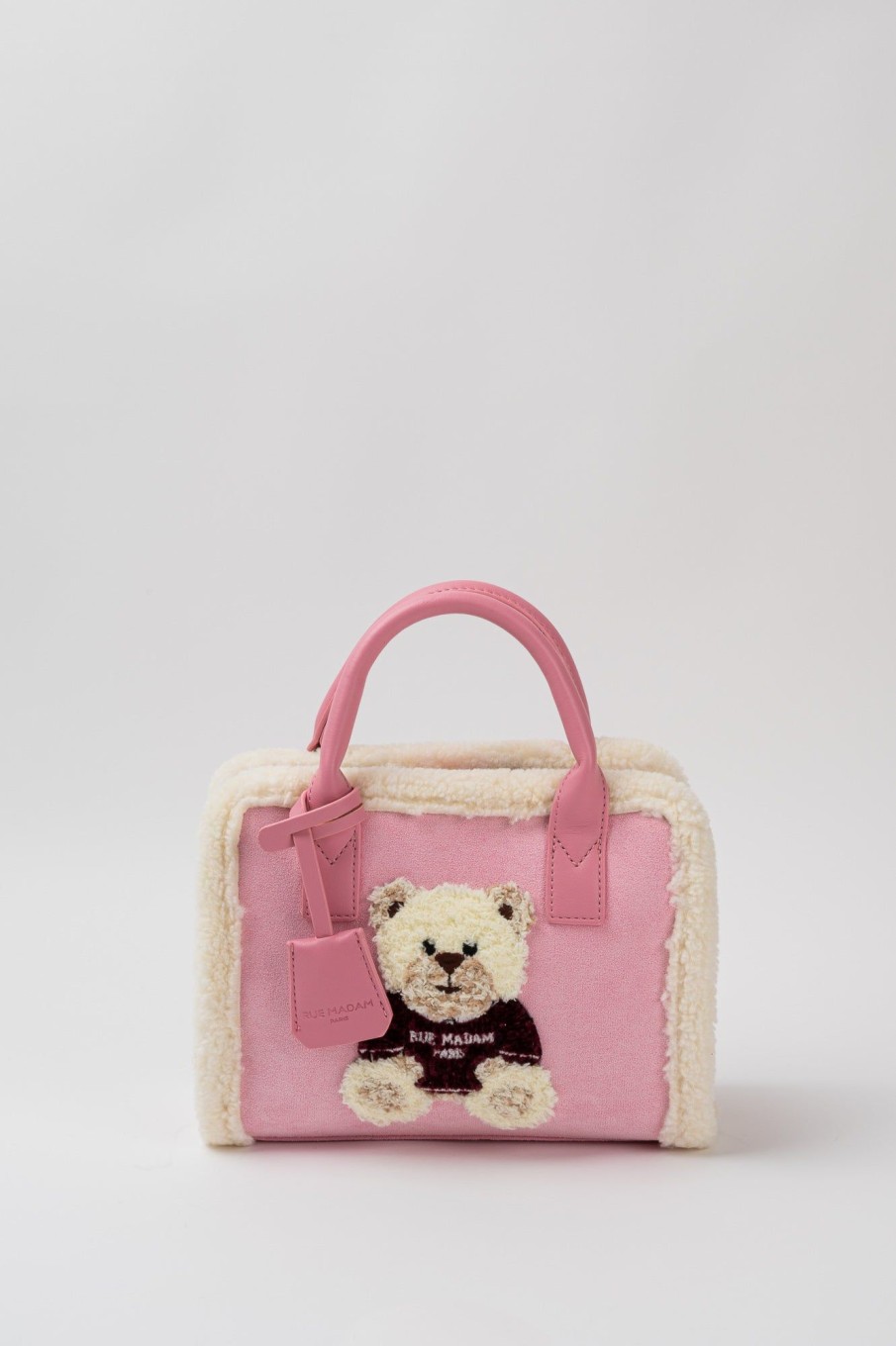 Donna rue madam Borse | Borsa Mini Tote Pelle Rosa