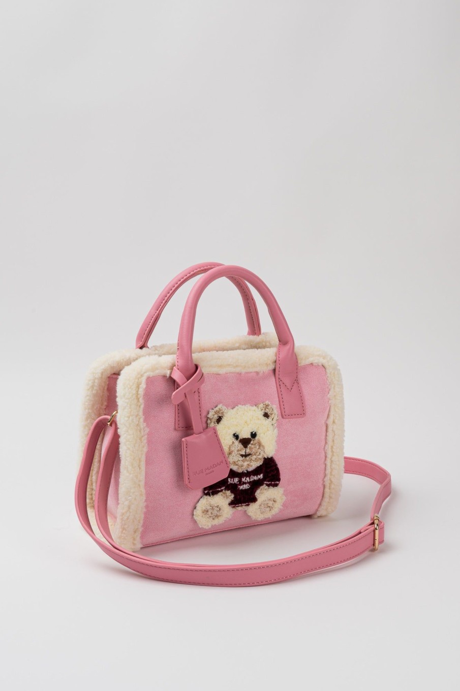 Donna rue madam Borse | Borsa Mini Tote Pelle Rosa