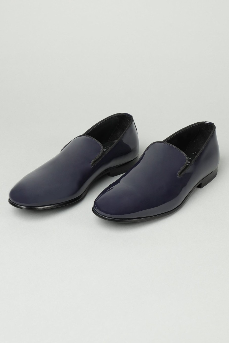 Uomo doucal's Mocassini | Mocassino In Vernice Blu Uomo 88082-18320