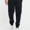 Uomo c.p. company Pantaloni | Cp Company Diagonal Raised Cargo Track Pants Nero Uomo 93002-16147