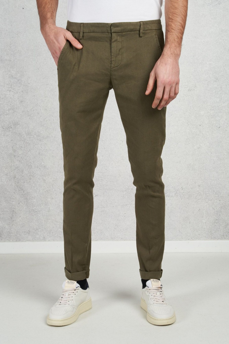 Uomo dondup Pantaloni | Pantalone Gaubert Multicolor Uomo