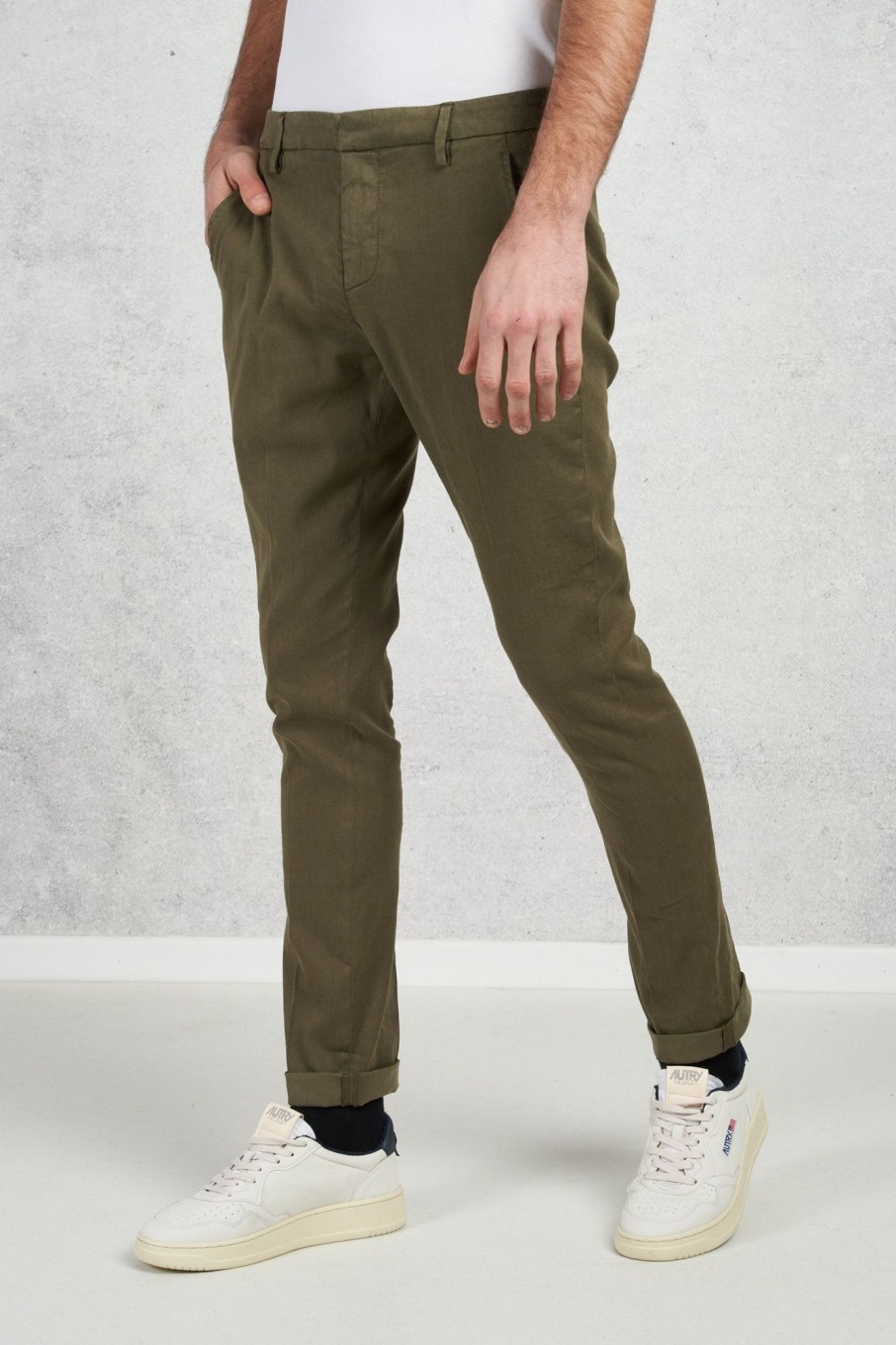 Uomo dondup Pantaloni | Pantalone Gaubert Multicolor Uomo