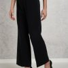 Donna maxmara Pantaloni | Pantalone Con Zip Nero Donna