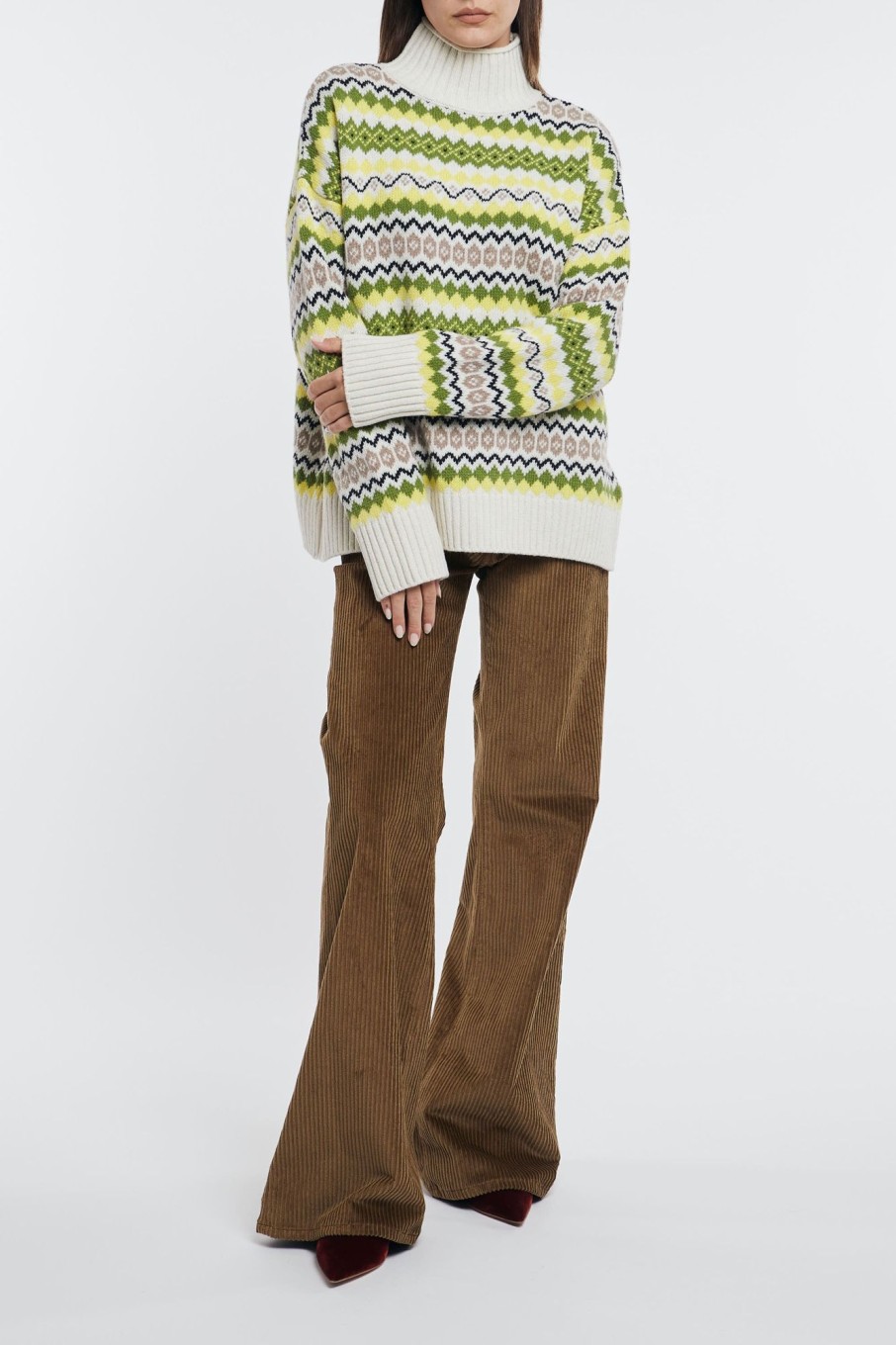 Donna barbour Maglie | Maglia Cardigan Multicolor Donna 92386-26024