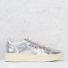 Donna autry Sneakers | Medalist Low Wom Metalsnake Argento Donna 93570-4352