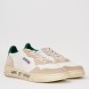 Uomo autry Sneakers | Medalist Low Man Writecrack Verde Uomo