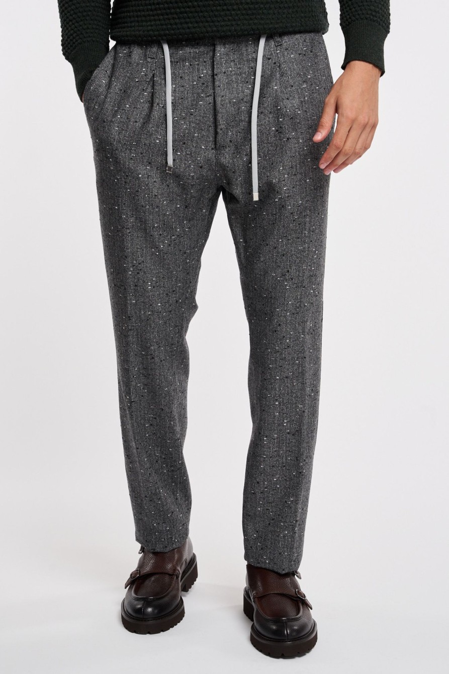 Uomo cruna Pantaloni | Pantalone Grigio