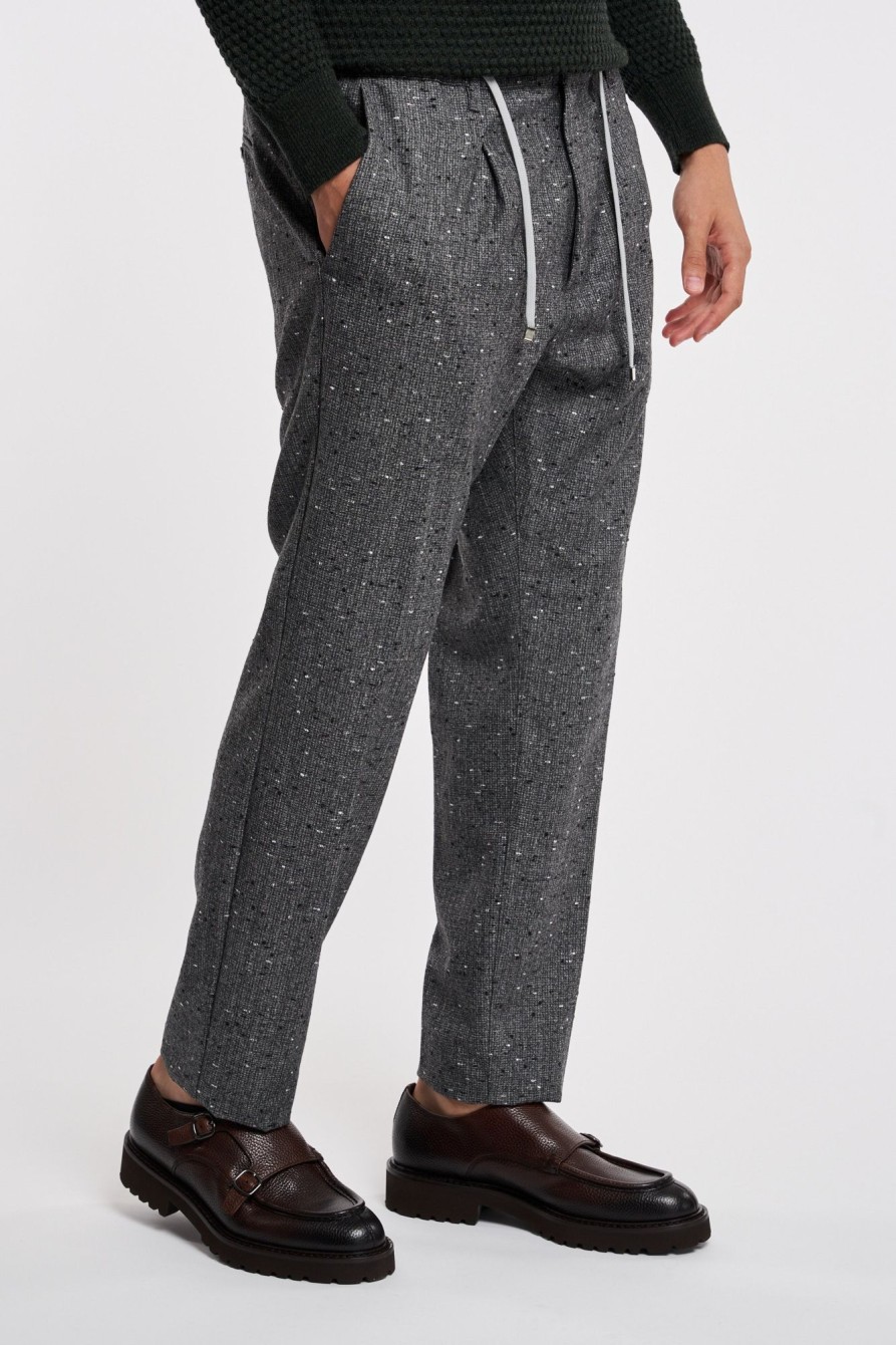 Uomo cruna Pantaloni | Pantalone Grigio