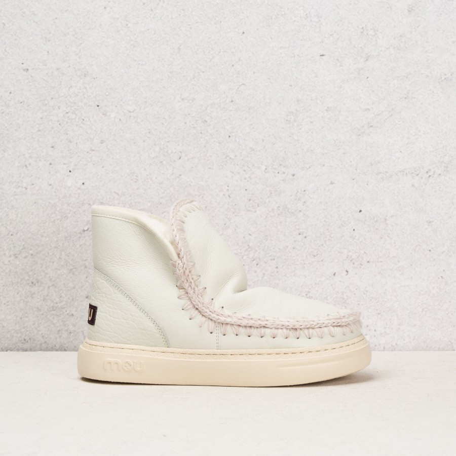 Donna mou Stringate | Eskimo Sneaker Bold Bianco Donna