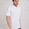 Uomo drumohr Polo | Polo Piquette Bianco Uomo