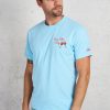 Uomo mc2 saint barth T-Shirts | T-Shirt With Embroidery Multicolor Uomo