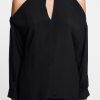 Donna 8 pm Bluse | Blusa Stipe Nero