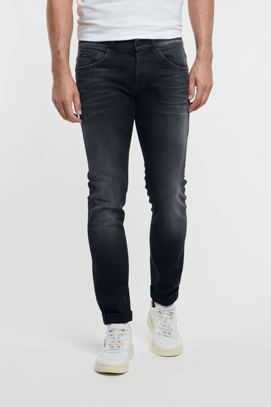 Uomo dondup Jeans | Jeans George Multicolor Uomo