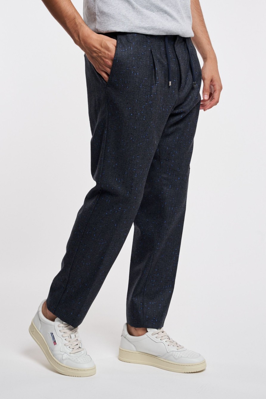 Uomo cruna Pantaloni | Pantalone Blu