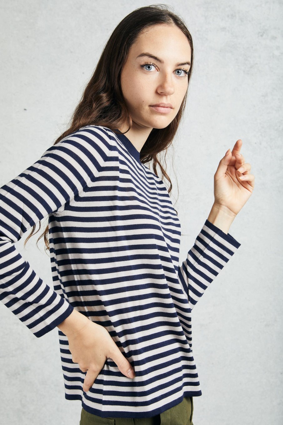 Donna kangra Maglie | Maglia Blu Donna