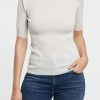 Donna peserico Maglie | Maglia Tricot Bianco Donna