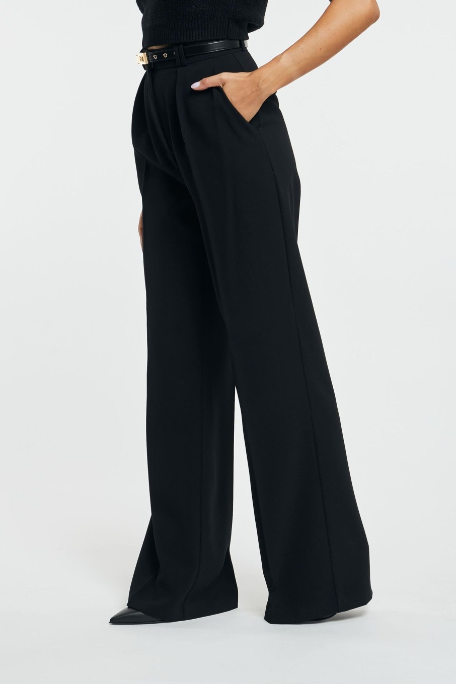 Donna elisabetta franchi Pantaloni | Pantalone Nero