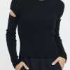 Donna 8 pm Maglie | Maglia Jannacci Nero Donna