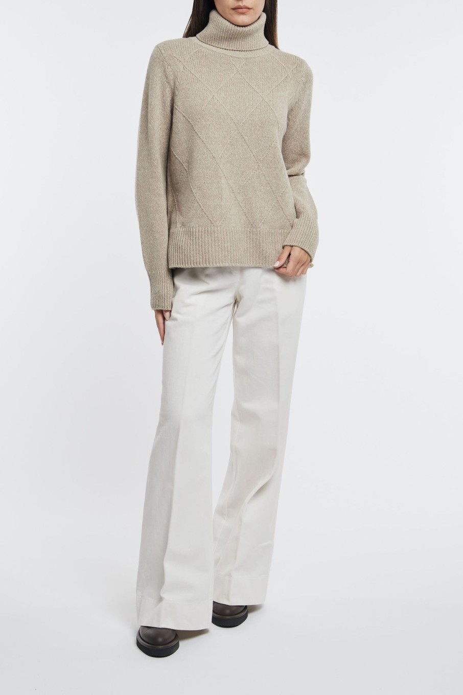 Donna barbour Maglie | Maglia Beige Donna