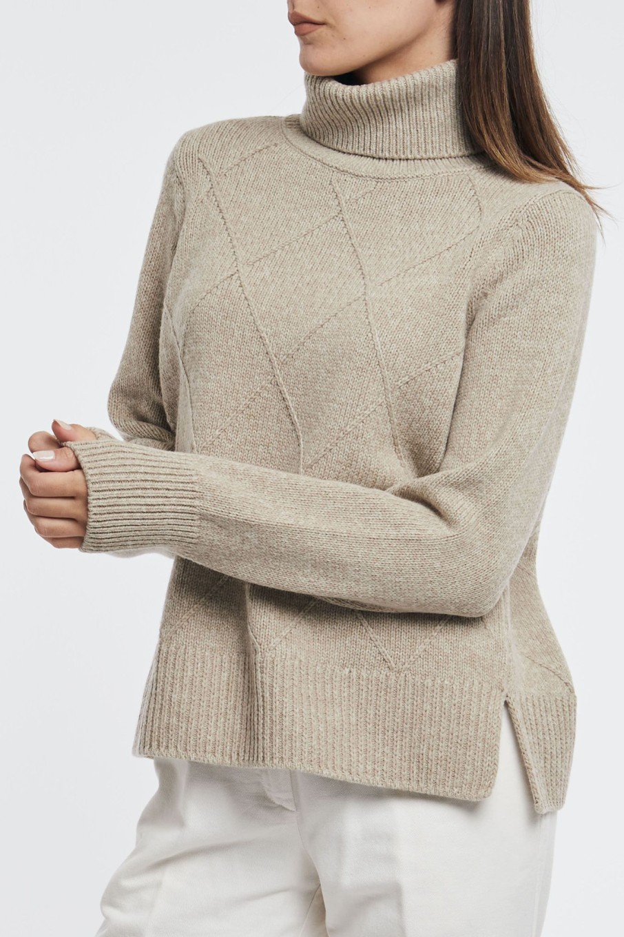 Donna barbour Maglie | Maglia Beige Donna