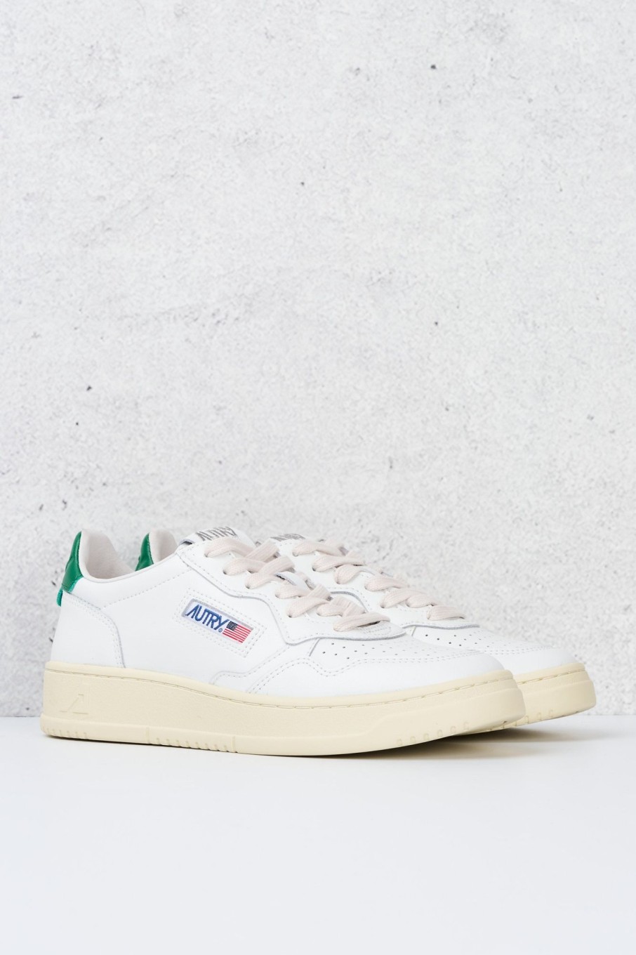 Donna autry Sneakers | Medalist Low Wom Leat/Leat Verde Donna