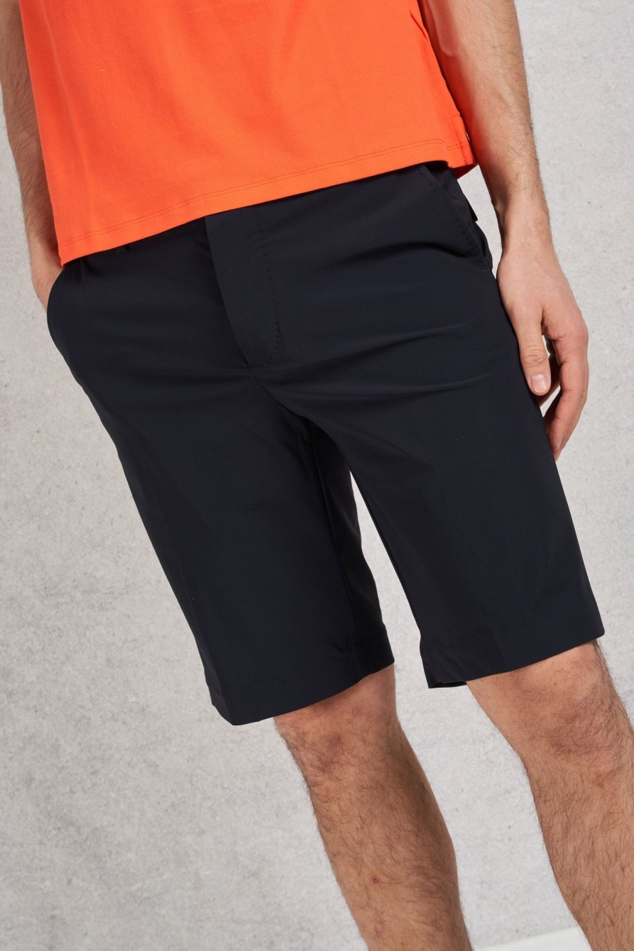 Uomo rrd Bermuda | Pantalone Macro Week End Short Blu Uomo