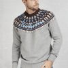 Uomo mc2 saint barth Maglie | Round Neck Sweather Grigio Uomo