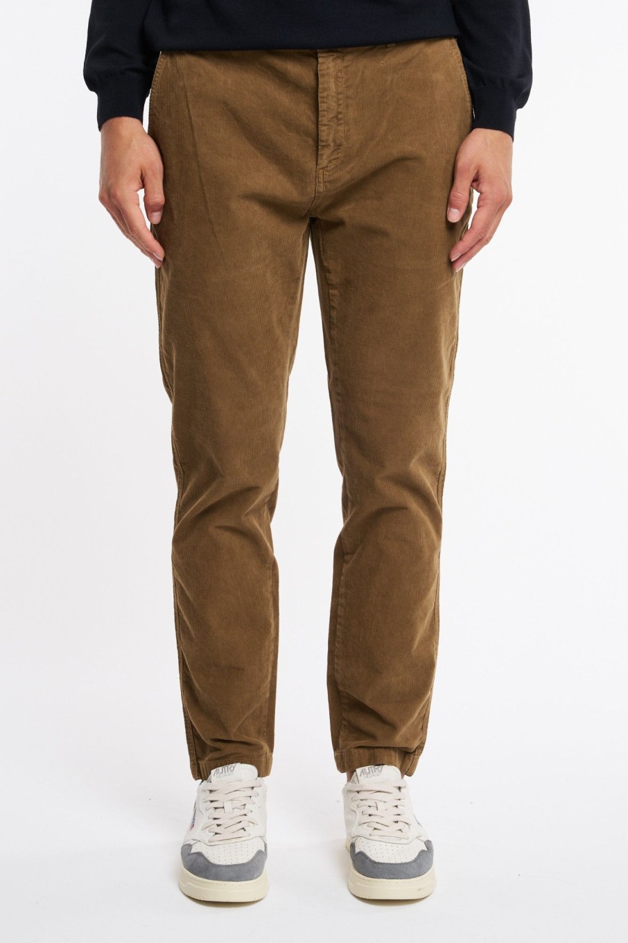 Uomo department 5 Jeans | Prince Denim Pantalone Chinos Marrone Uomo