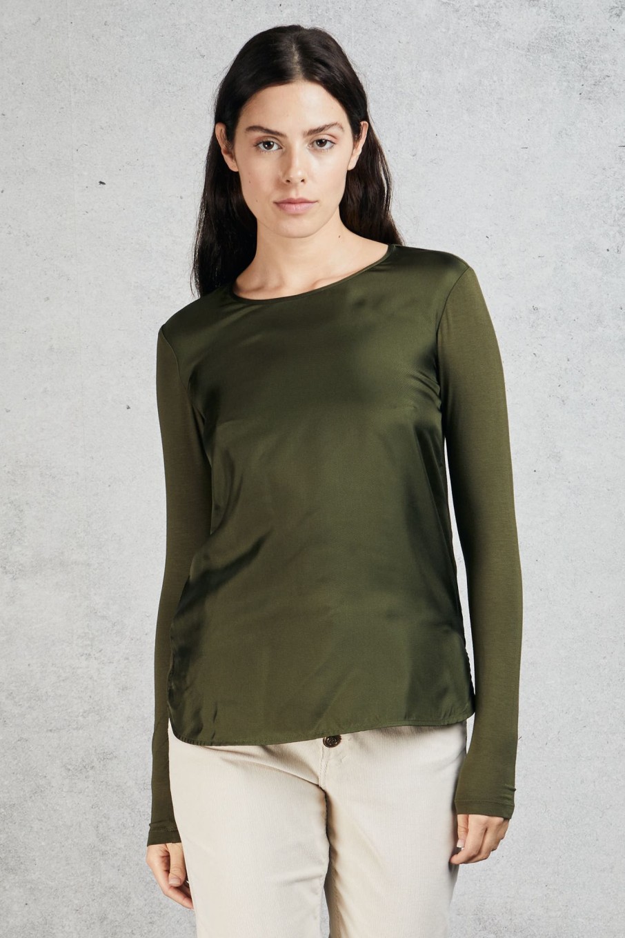 Donna maxmara Top | Top Verde Donna