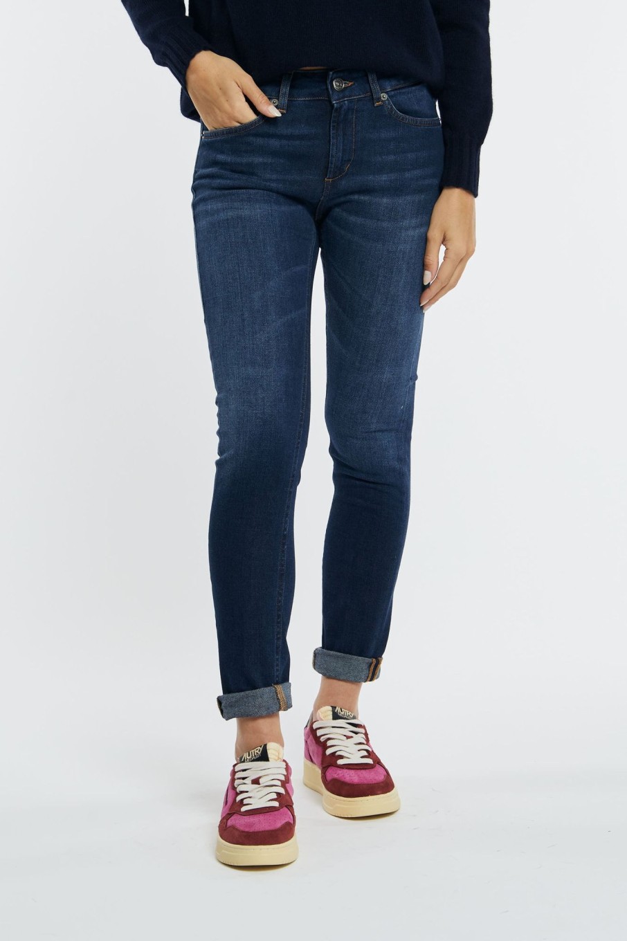 Donna dondup Jeans | Jeans Monroe Blu Donna