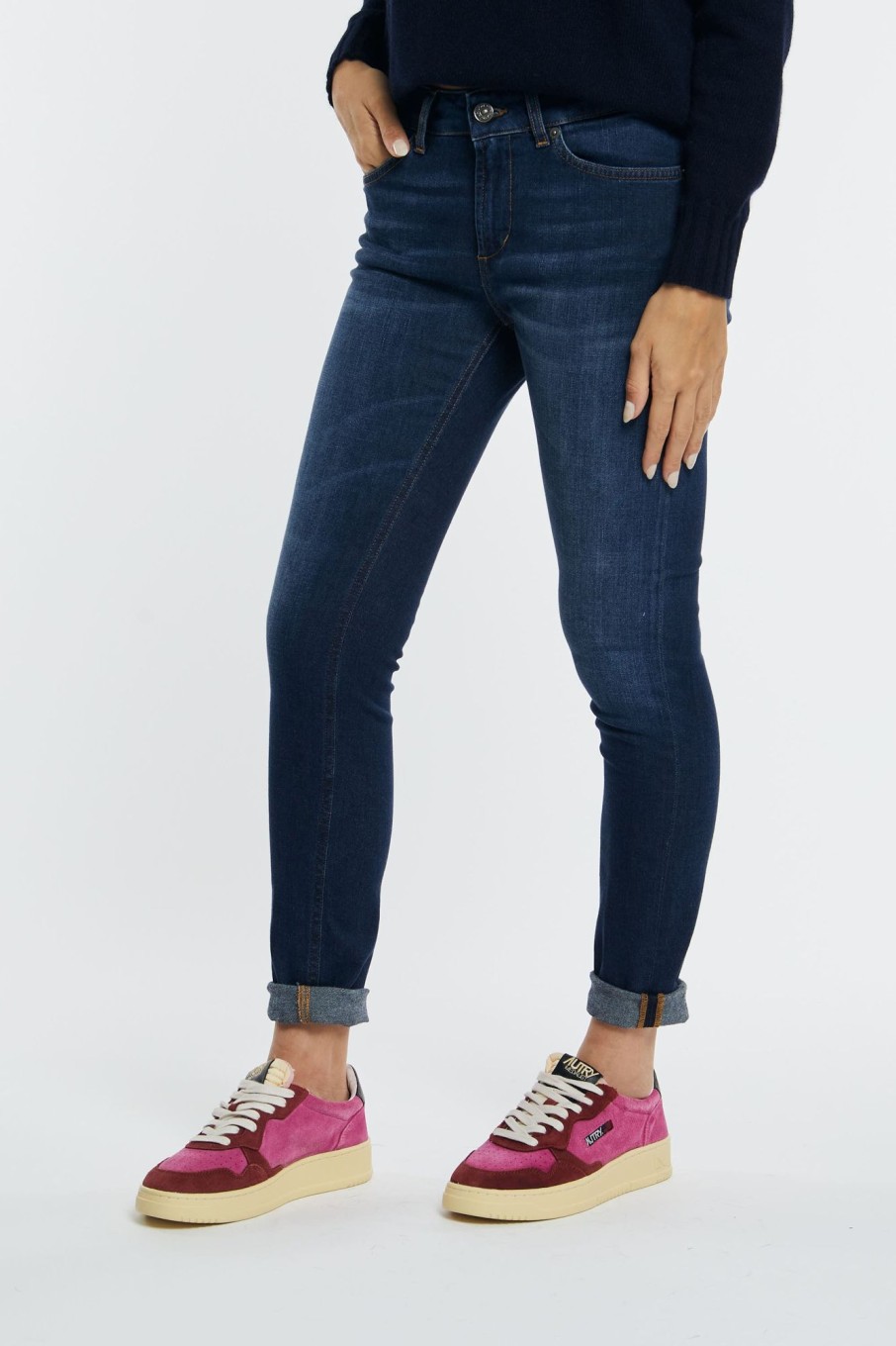 Donna dondup Jeans | Jeans Monroe Blu Donna