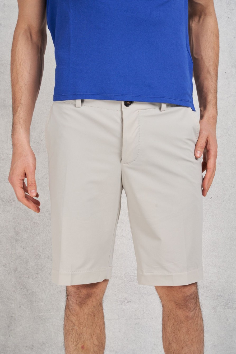 Uomo rrd Bermuda | Pantalone Macro Week End Short Marrone Uomo