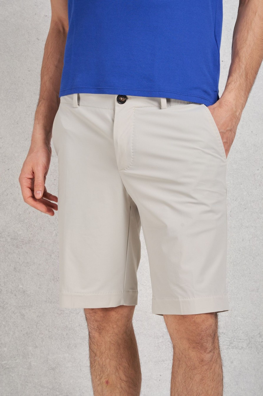 Uomo rrd Bermuda | Pantalone Macro Week End Short Marrone Uomo