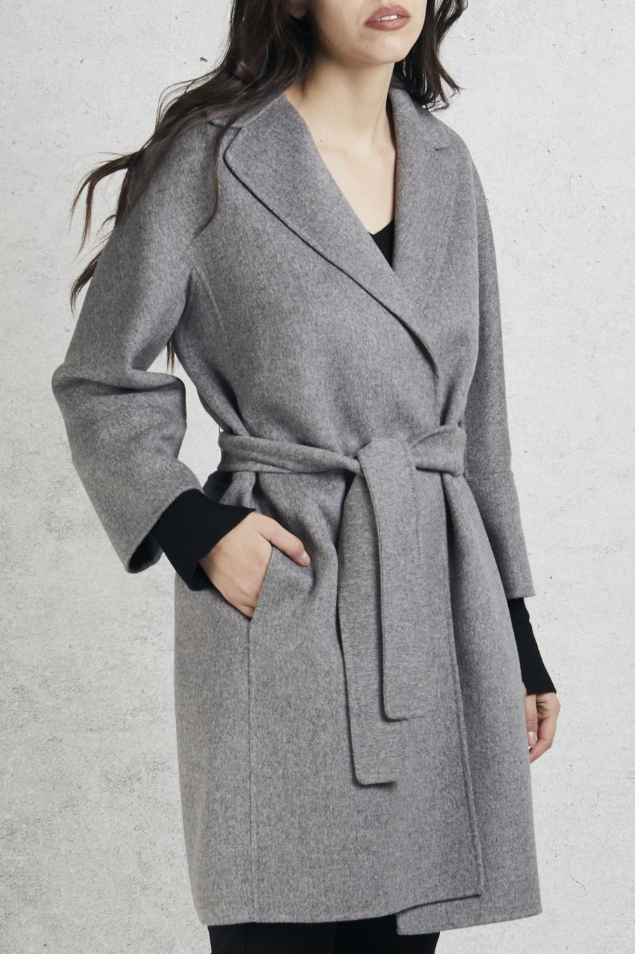 Donna maxmara Cappotti | Cappotto In Lana Grigio Donna