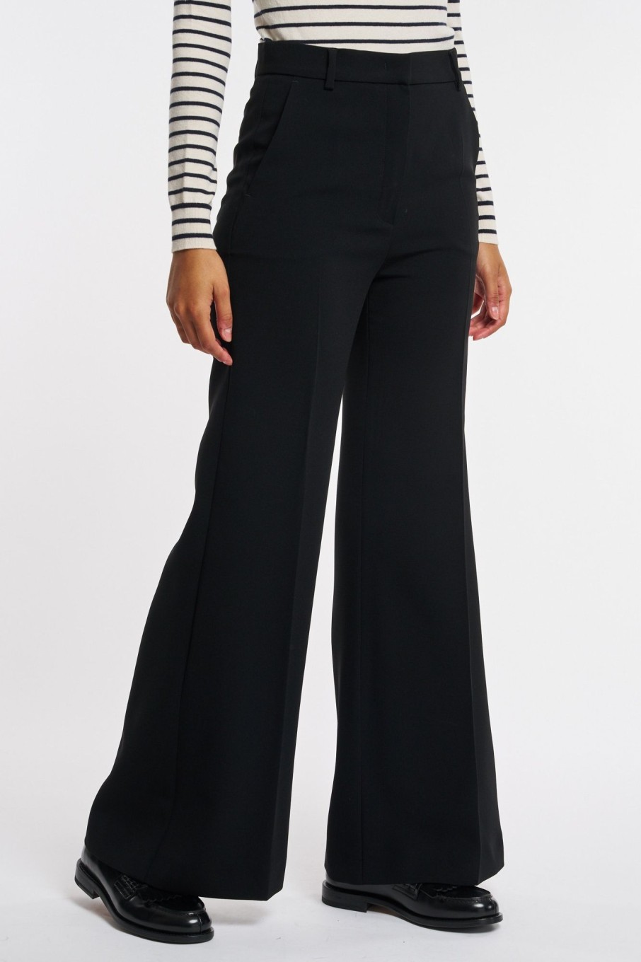 Donna maxmara Pantaloni | Pantalone Nero Donna