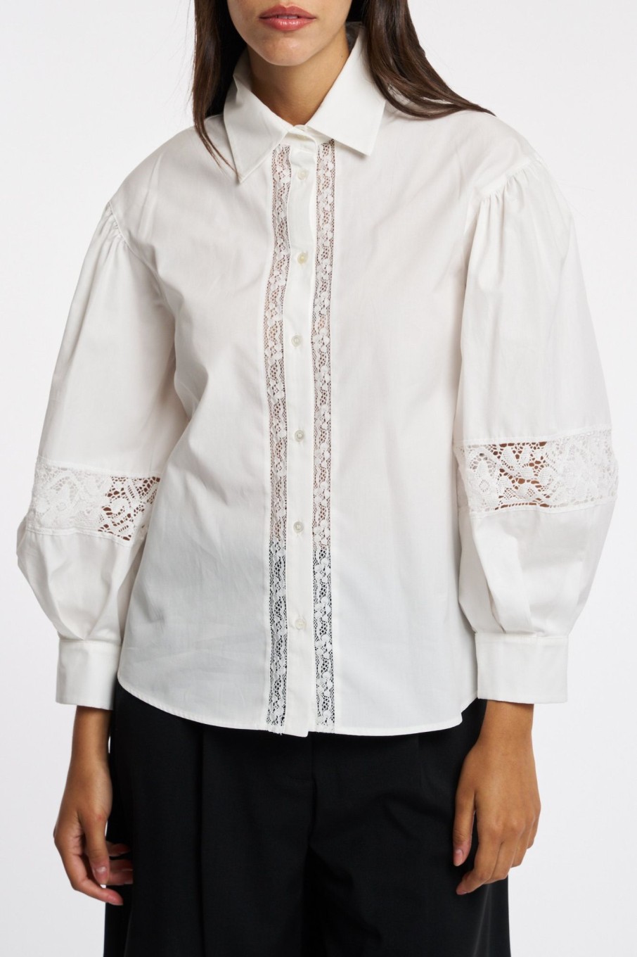 Donna maxmara Camicie | Camicia Bianco Donna