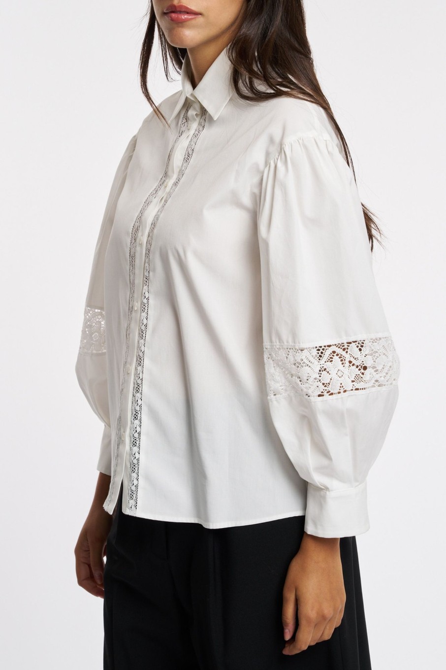 Donna maxmara Camicie | Camicia Bianco Donna