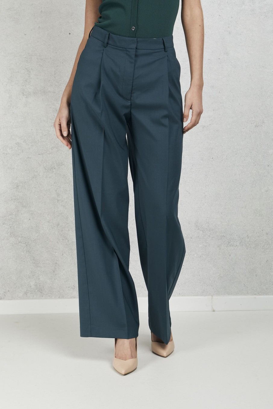 Donna grifoni Pantaloni | Pantalone Verde Donna