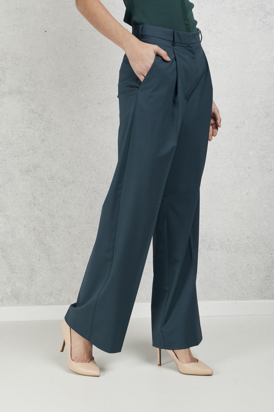 Donna grifoni Pantaloni | Pantalone Verde Donna