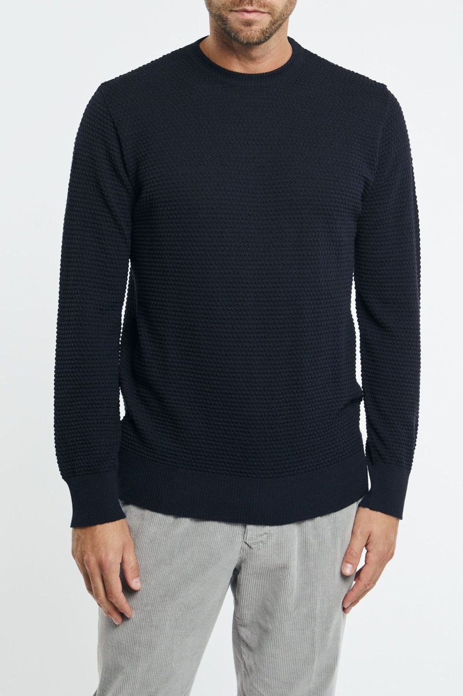 Uomo grp firenze Maglie | Maglia Girocollo Blu