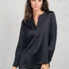 Donna purotatto Camicie | Camicia Nero Donna