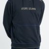 Uomo stone island Felpe | Felpa Cappuccio Blu